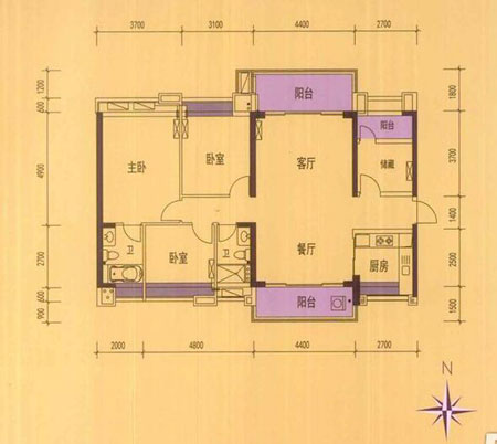 九洲国际官网家装：拉萨禅城怡翠晋盛花圃133㎡的中式风格装建鉴赏